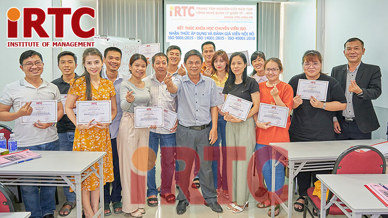 Kết thúc khóa học CHUYÊN VIÊN ISO