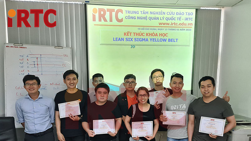 Kết thúc khóa học Lean Six Sigma Yellow Belt (đai vàng)