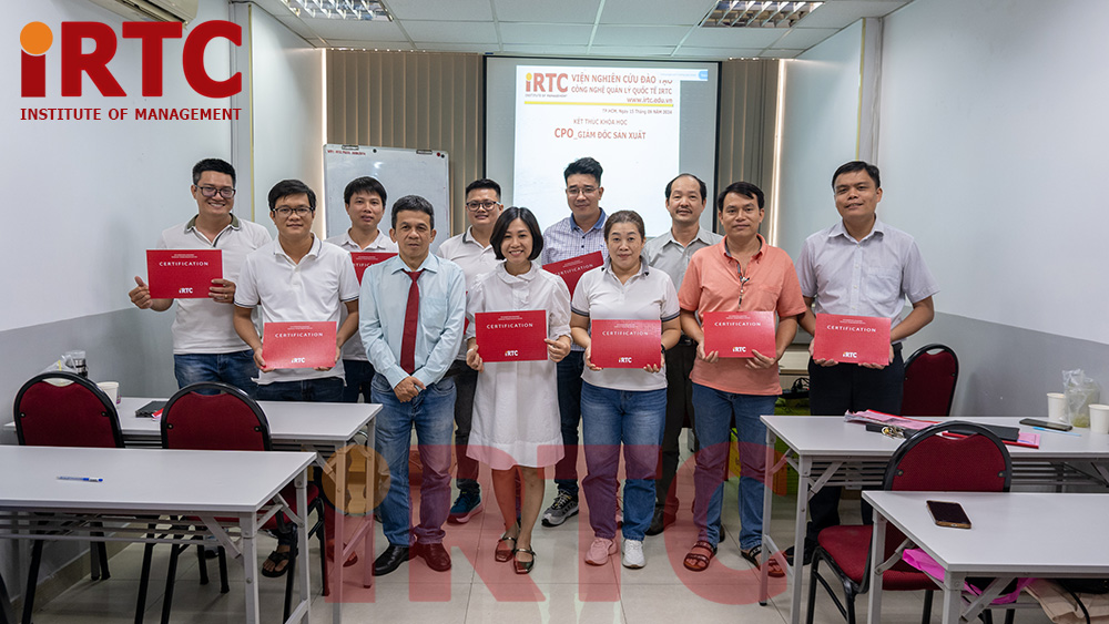kết thúc khóa học Giám Đốc Sản Xuất chuyên nghiệp - CPO 4.0