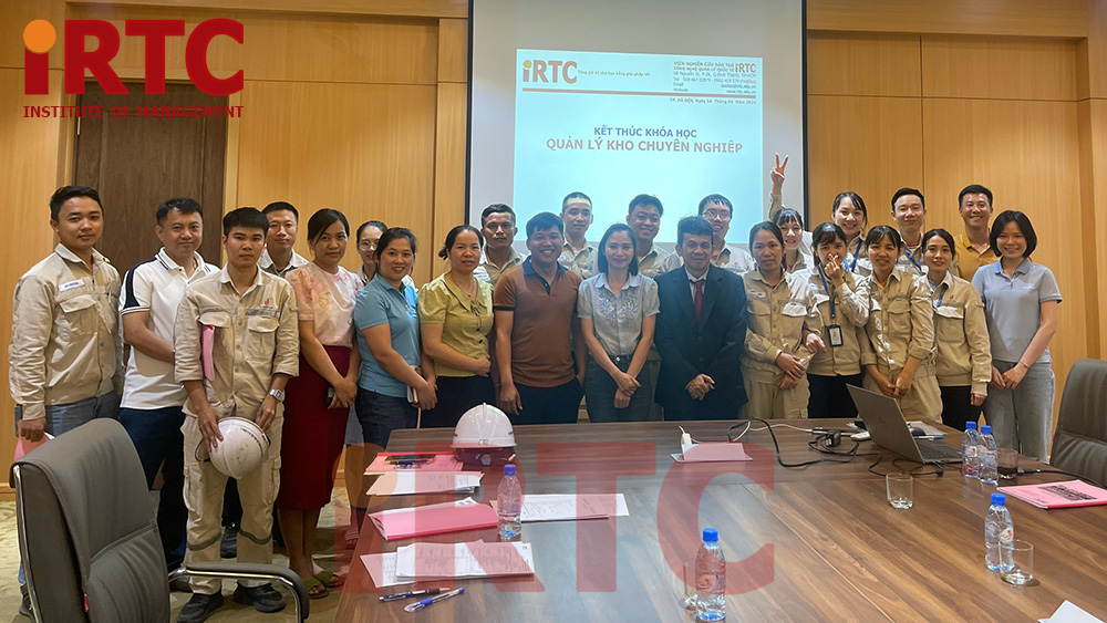 Kết thúc khóa học Quản Lý Kho chuyên nghiệp tại doanh nghiệp