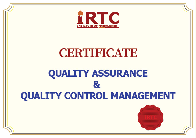 chứng chỉ QA QC