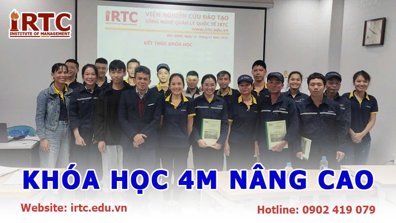 Khóa học Ứng dụng Tiêu chuẩn 4M (Man – Machine – Material – Method)