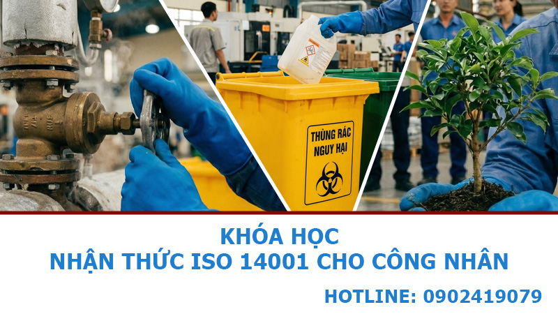 Khóa học Nhận thức ISO 14001 cho công nhân