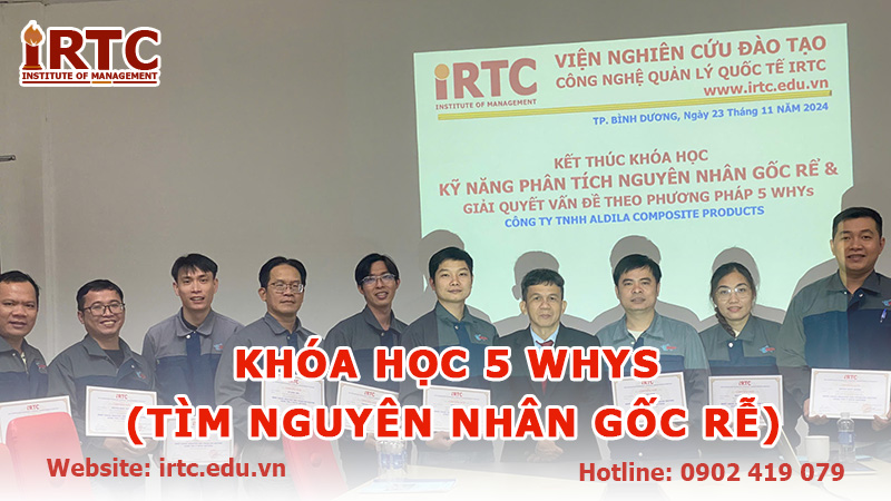 Khóa học 5 Whys - Tìm Nguyên Nhân Gốc Rễ