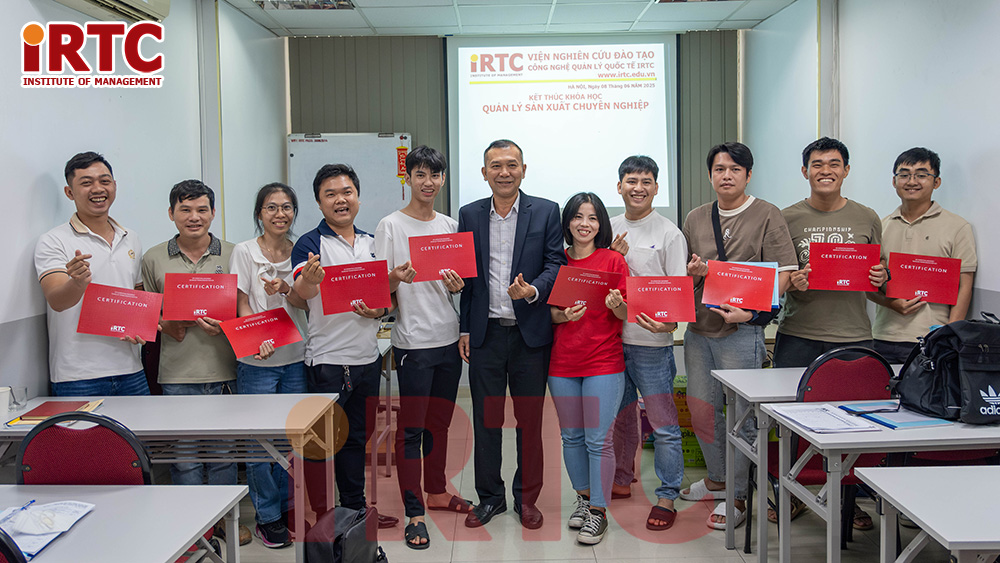 Khóa học quản lý sản xuất chuyên nghiệp