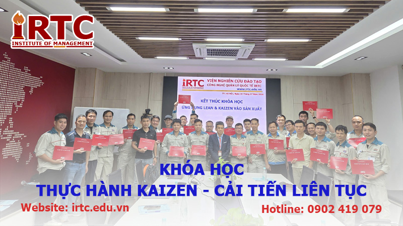 Khóa học Thực hành Kaizen – Cải tiến liên tục