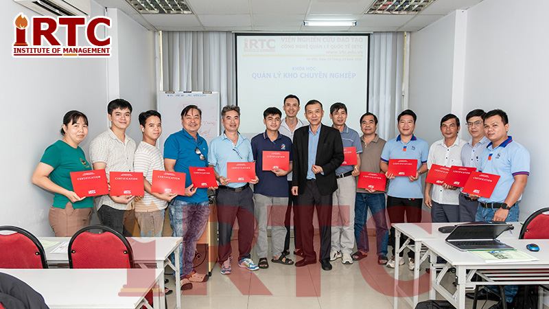 Kết thúc khóa học quản lý kho