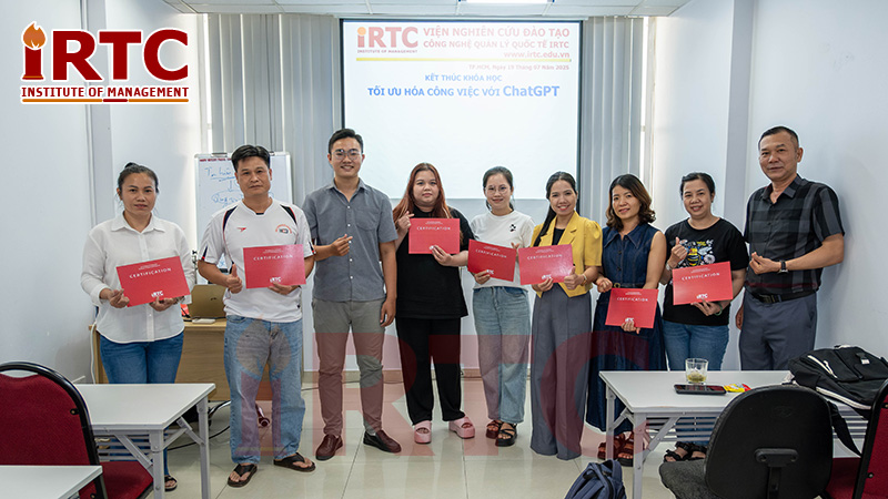 kết thúc khóa học chatGPT