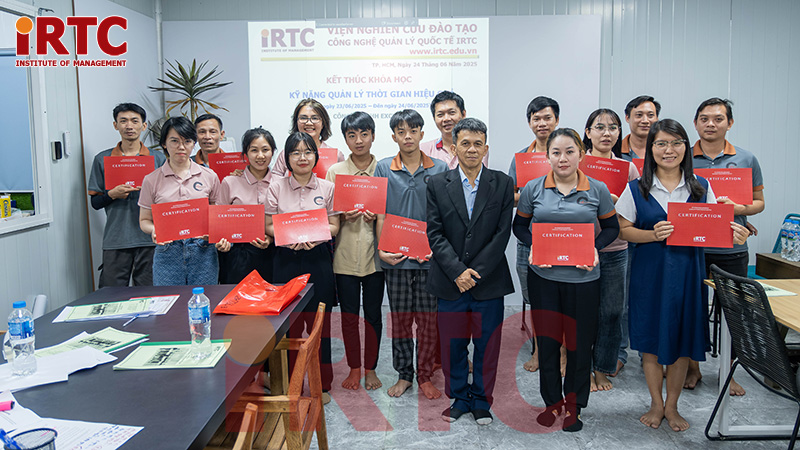 Kết thúc khóa học quản lý thời gian