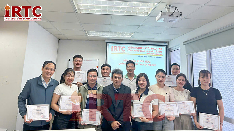 khóa học Quản lý sản xuất tại Hà Nội