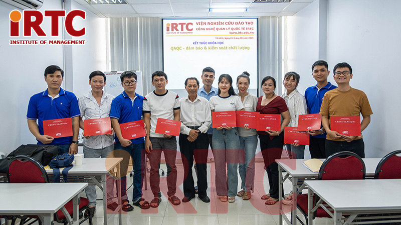 Khóa học QAQC tại irtc