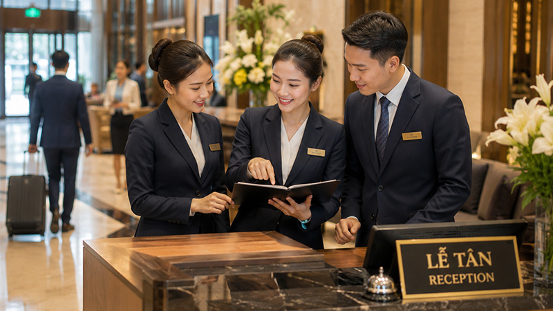 Lễ tân là gì?