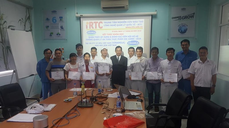 khóa học quản lý chất lượng thực phẩm