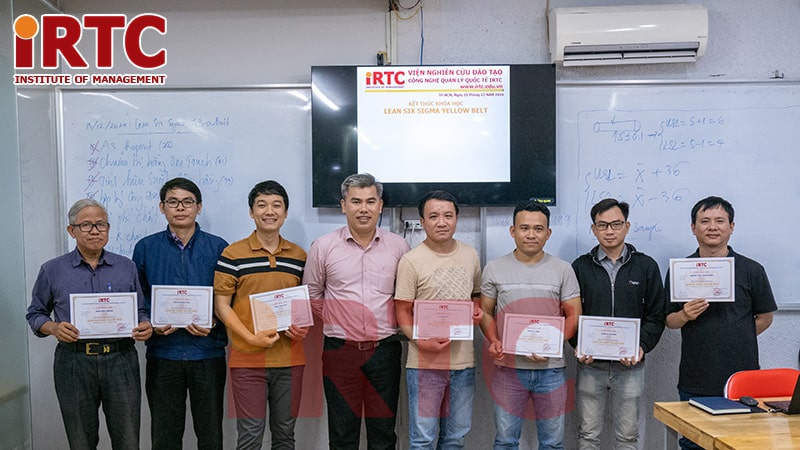 Kết thức khóa học Lean Six Sigma Yellow Belt